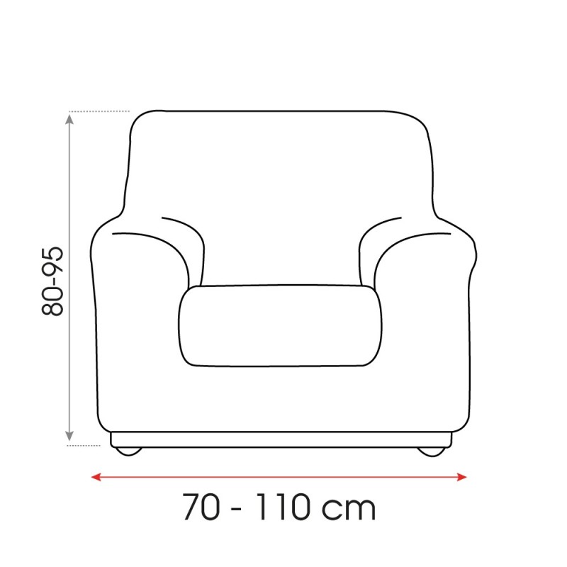 Capa para Sofá Multielástica Duplex Stark
